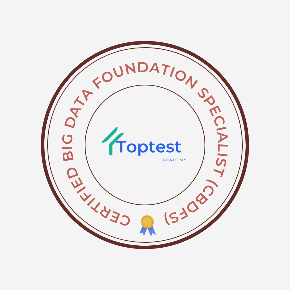 Certified Big Data Foundation Specialist (CBDFS)