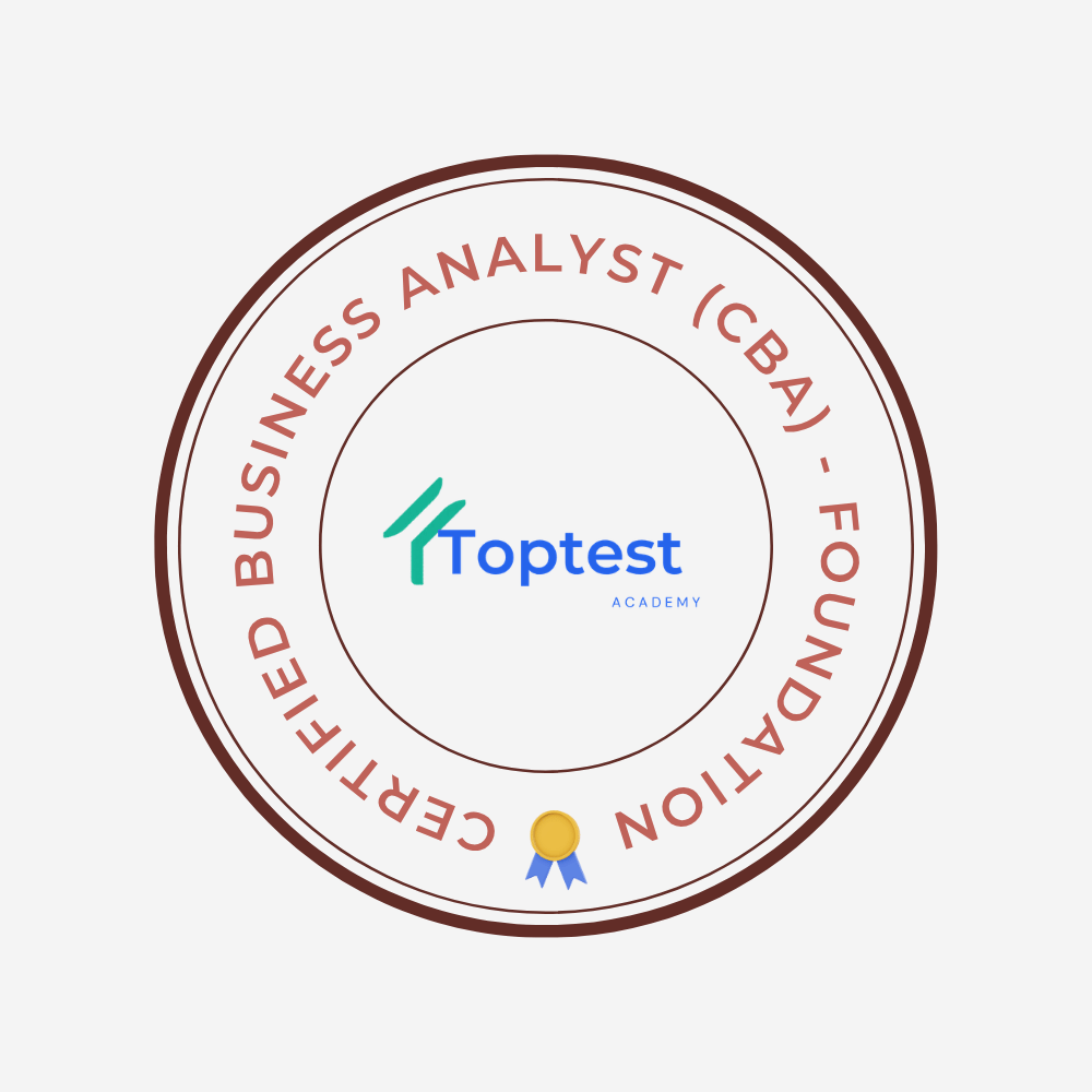Certified Business Analyst (CBA) - Foundation