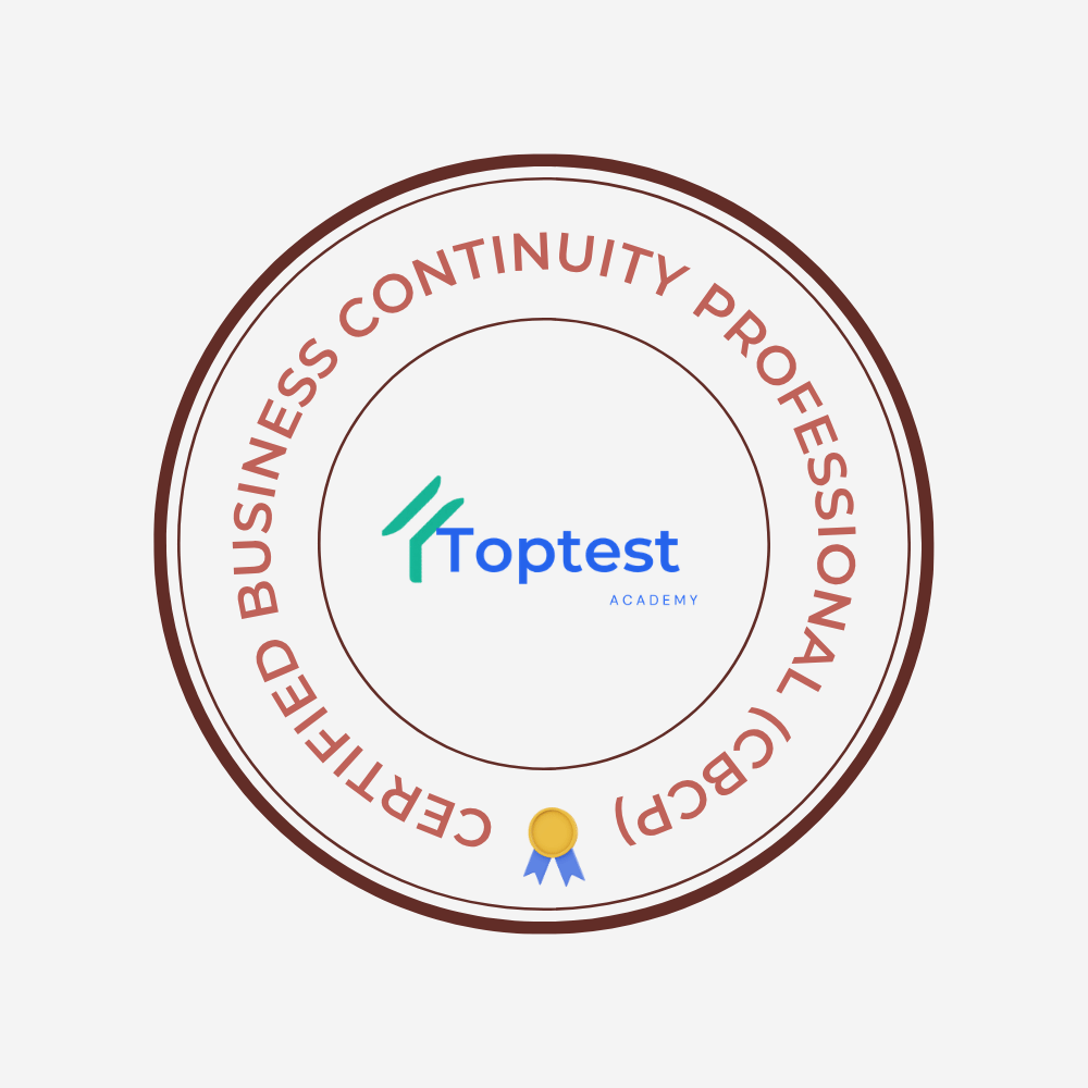 Certified Business Continuity Professional (CBCP)