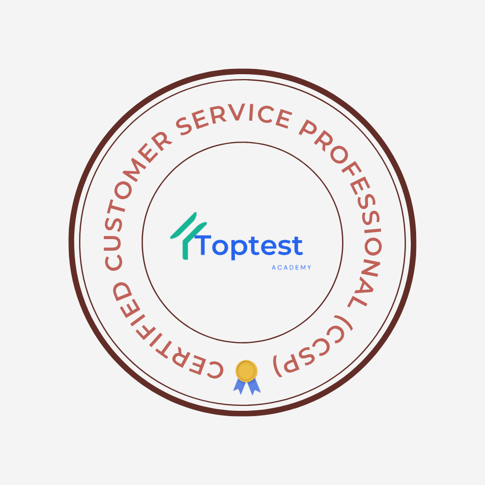 Certified Customer Service Professional (CCSP)