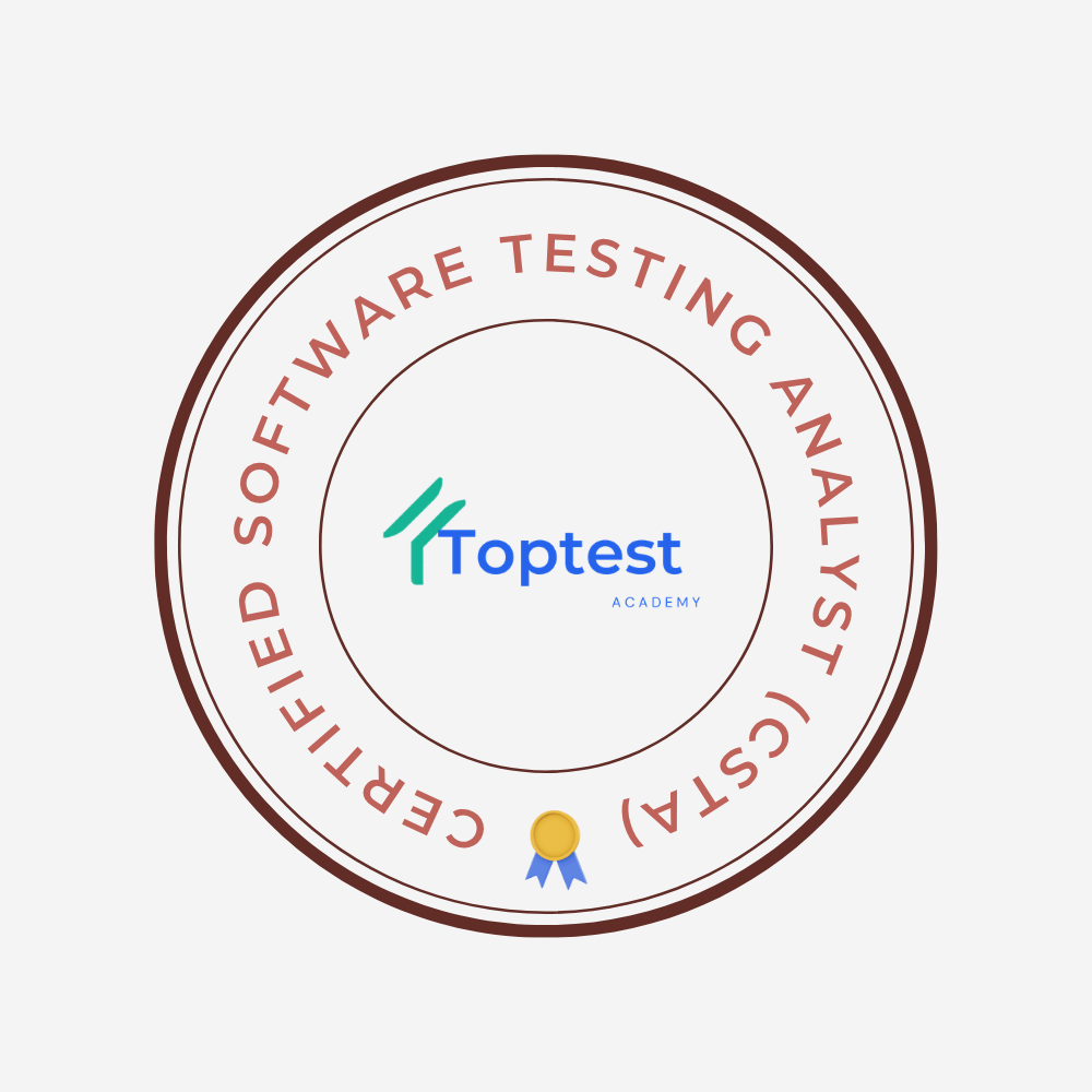 Certified Software Testing Analyst (CSTA)
