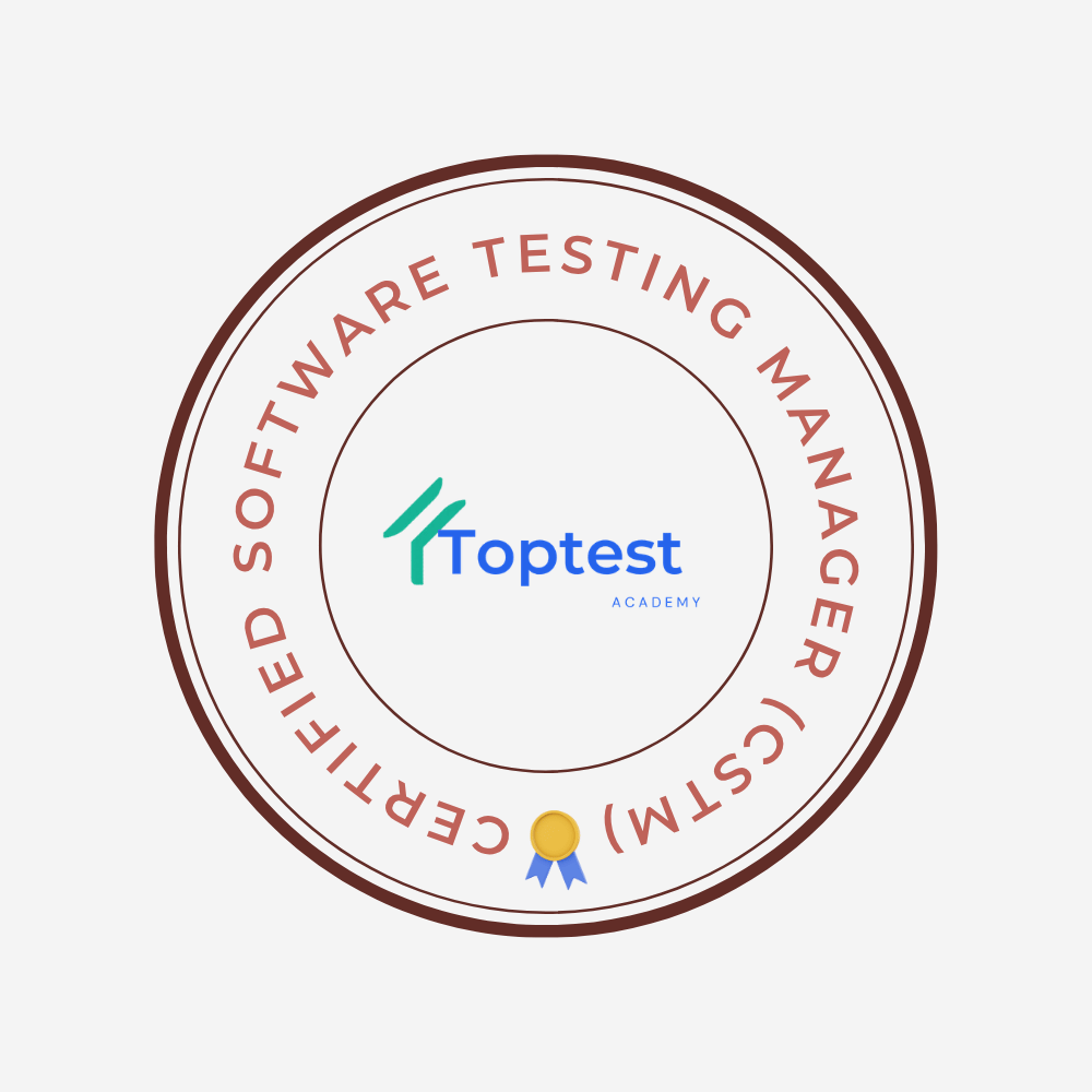 Certified Software Testing Manager (CSTM)