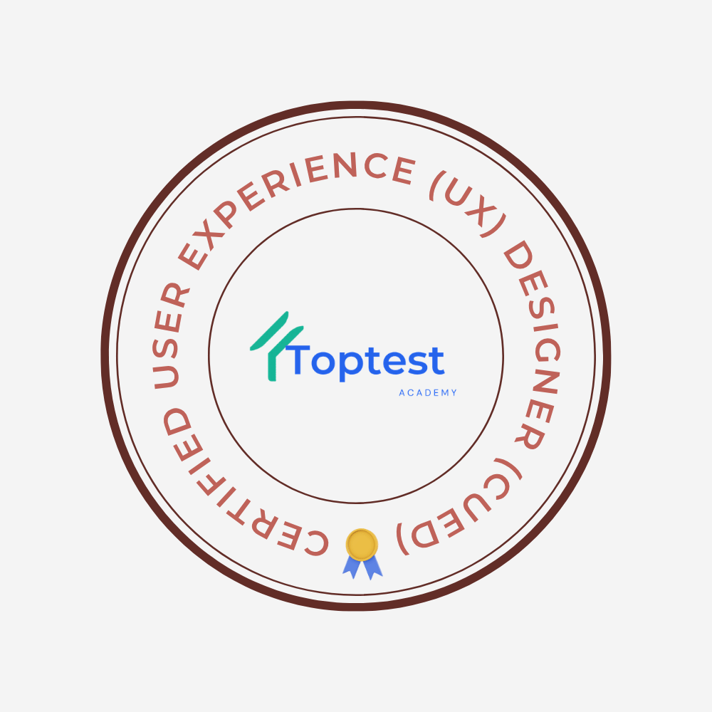 Certified User Experience (UX) Designer (CUED)