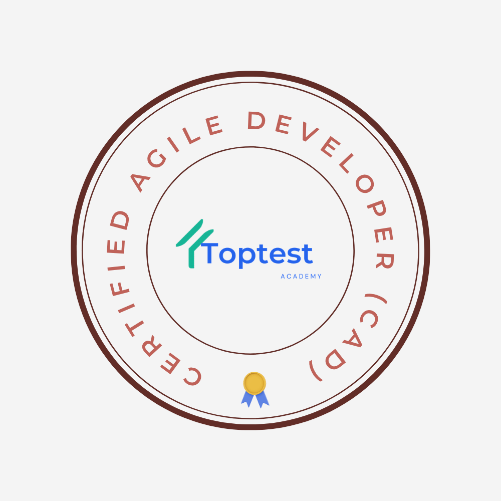 Certified Agile Developer (CAD)