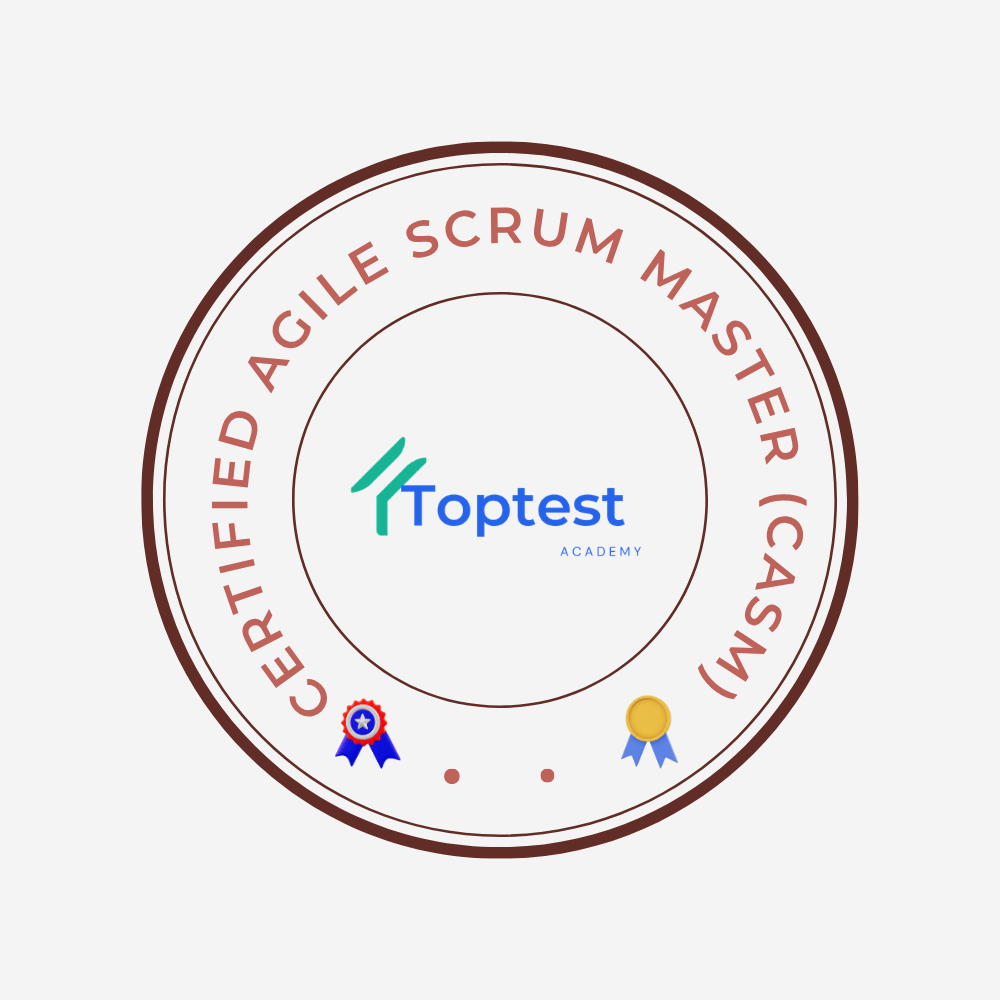 Certified Agile Scrum Master (CASM)