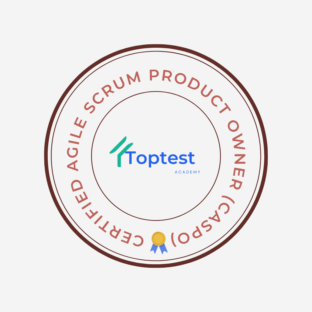 Certified Agile Scrum Product Owner (CASPO)