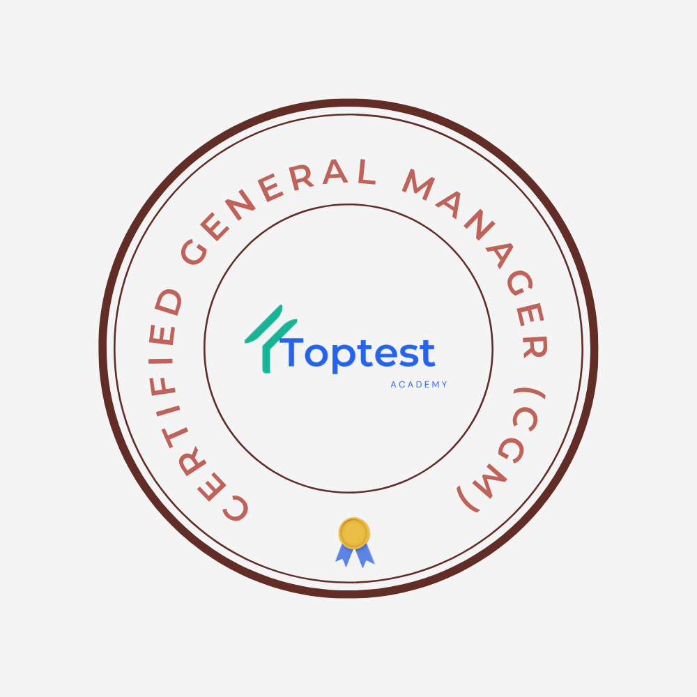 Certified General Manager (CGM)