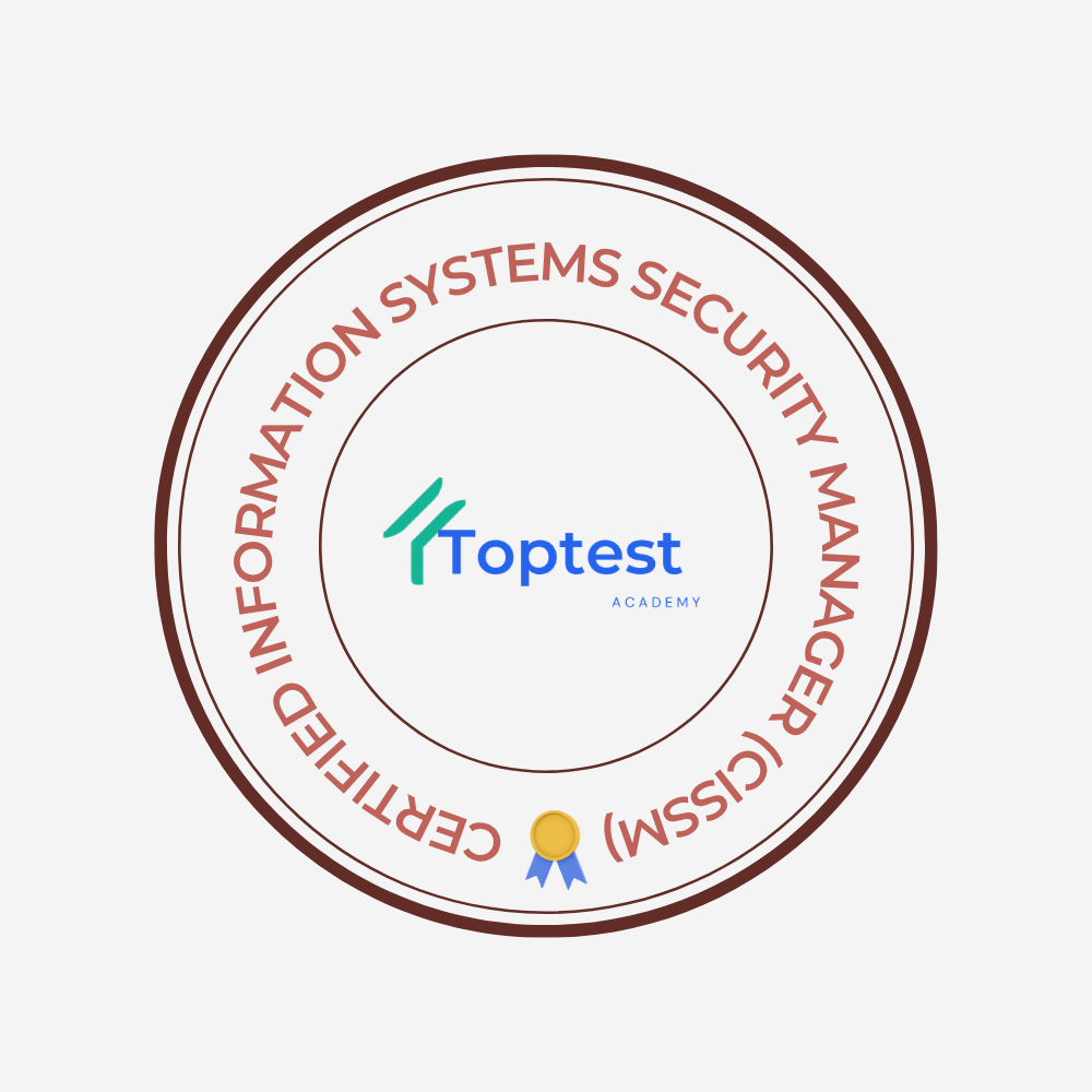Certified Information Systems Security Manager (CISSM)
