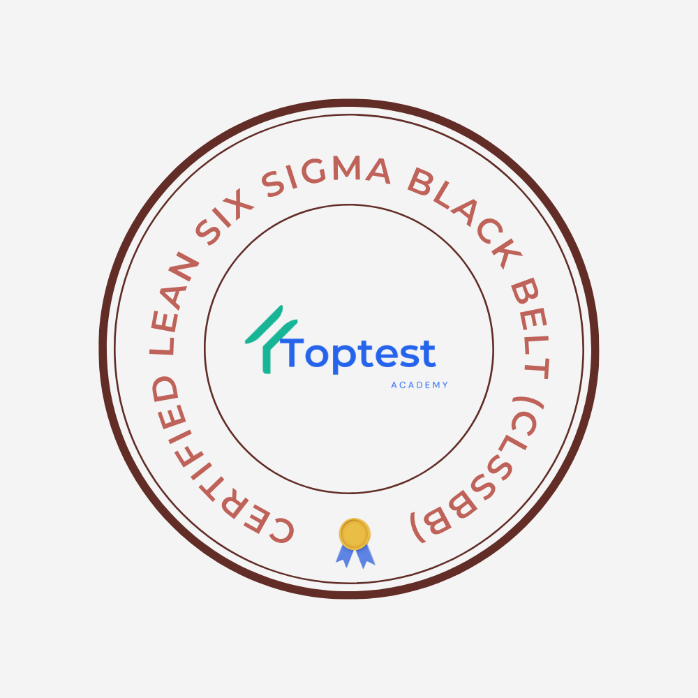 Certified Lean Six Sigma Black Belt