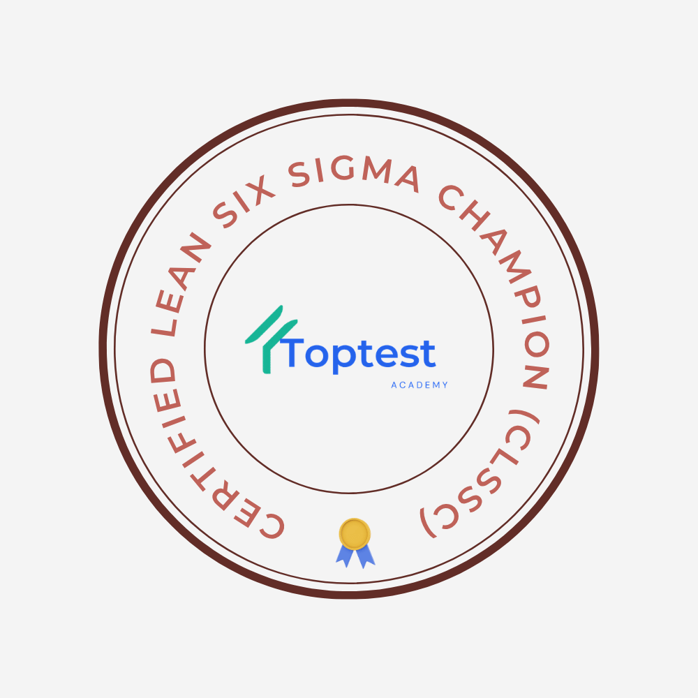 Certified Lean Six Sigma Champion (CLSSC)
