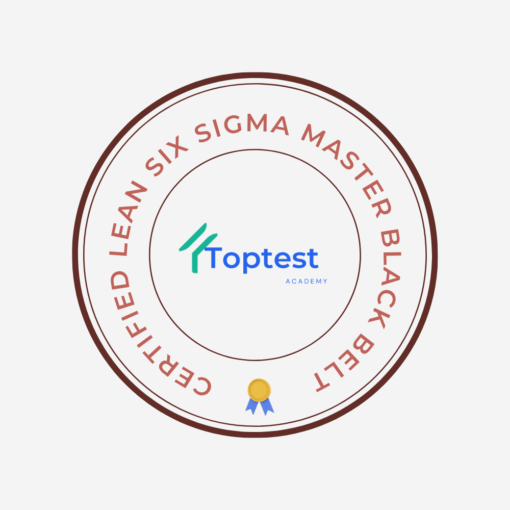Certified Lean Six Sigma Master Black Belt