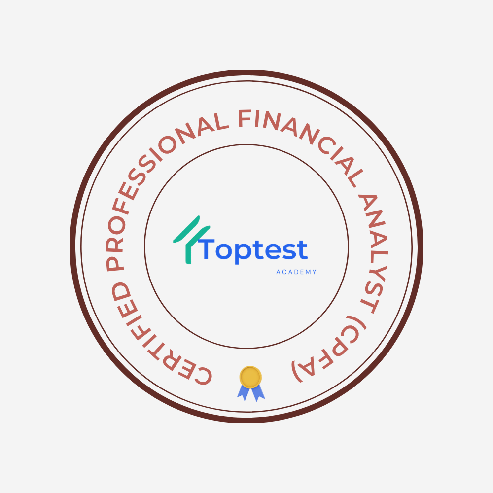 Certified Professional Financial Analyst (CPFA)