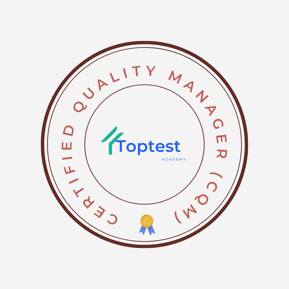 Certified Quality Manager (CQM)