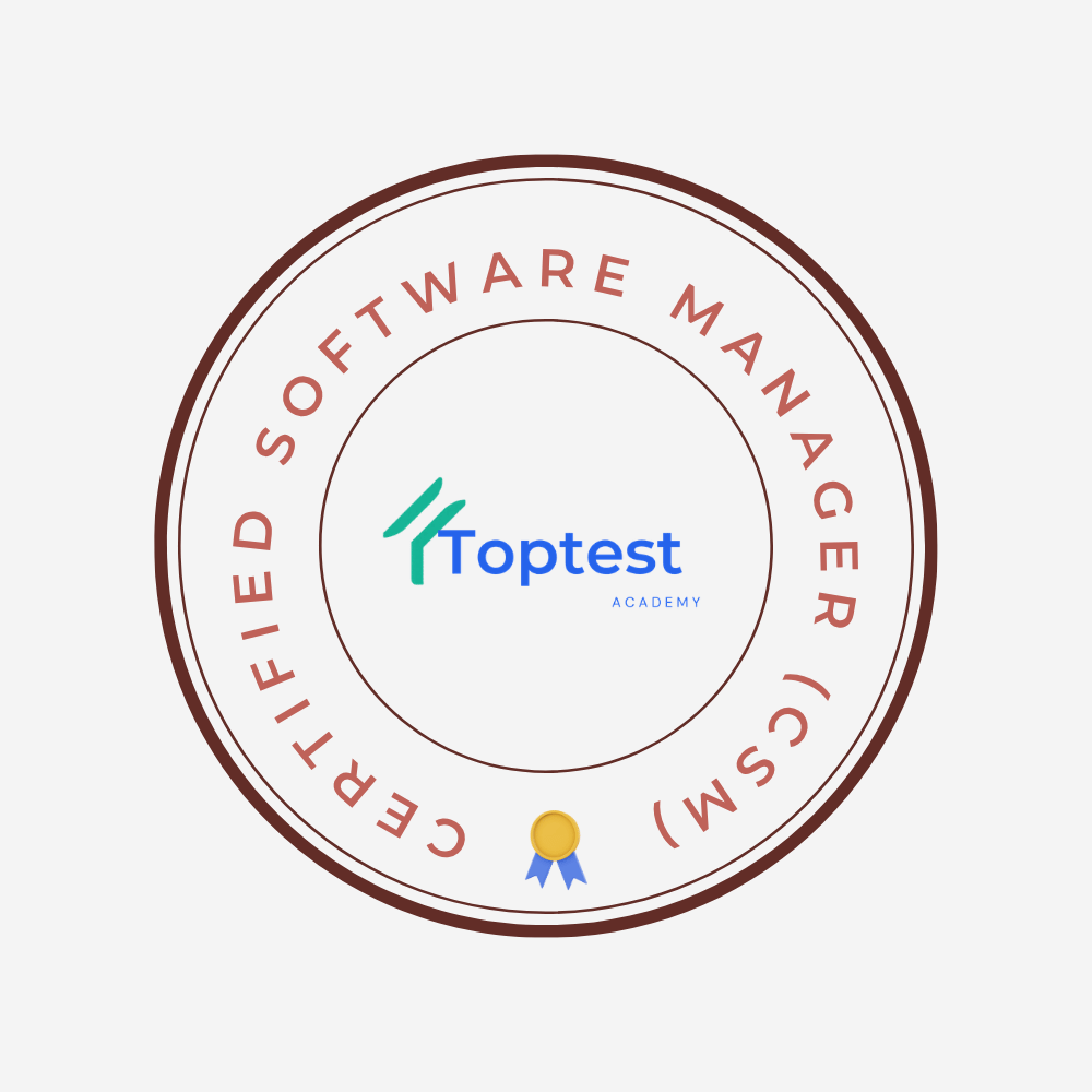 Certified Software Manager (CSM)
